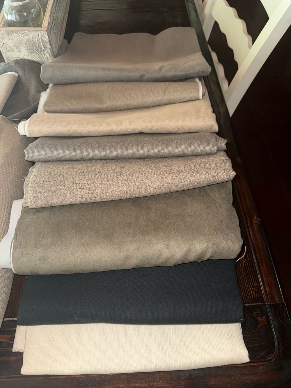 Brand New Upholstery Fabric LOT- Taupe / Beige